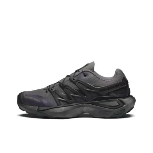 SALOMON XT PU.RE ADVANCED Slip-resistant Low Top Повседневные Беговые кроссовки Унисекс Серый Черный