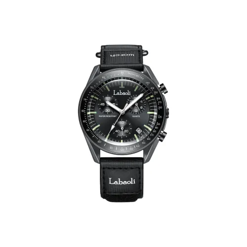 Labaoli Кварцевый Movement Женские Часы 41 мм Черные