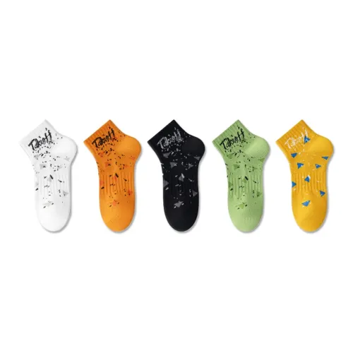 MIIOW Носки Crew Унисекс 5 пар смешанные цвета