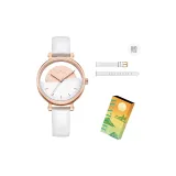 Sunset Женские часы - Однотонный ремешок, стиль