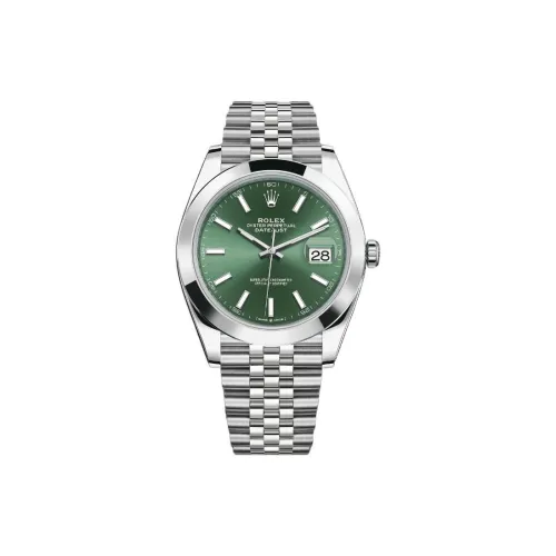 Rolex Автоматический Механический Механизм Мужские Часы Log Series 41 мм Зеленые