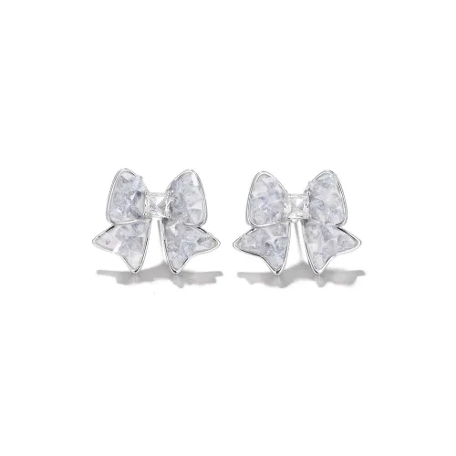 Clect Серьги-гвоздики с камнями женские