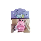 Розовый плюшевый игрушечный щенок Вест-хайленд