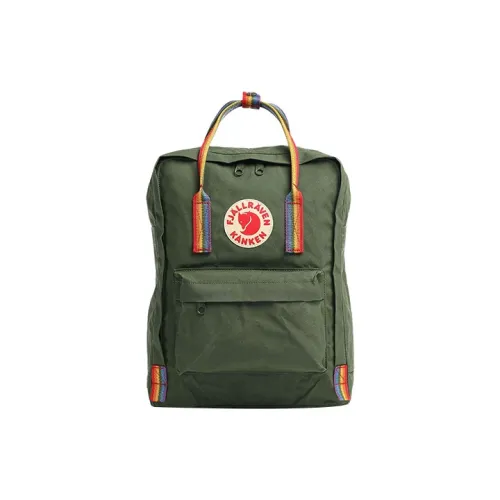 Fjallraven Kanken 16L Outdoor Backpack Bag Vinyl Pine Green Unisex Фджаллавен Канкен 16L Outdoor Рюкзак Сумка Винил Pine Зеленый Унисекс