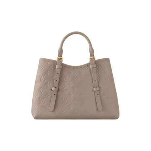 LOUIS VUITTON BABYLONE TOTE Сумка-тоут из кожи сумка для покупок маленькая сумка женский тауповый