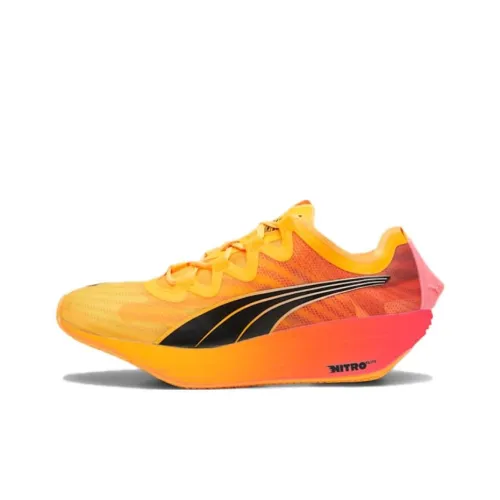 PUMA Fast FWD Nitro Беговые кроссовки Низкий топ Оранжевый Женский