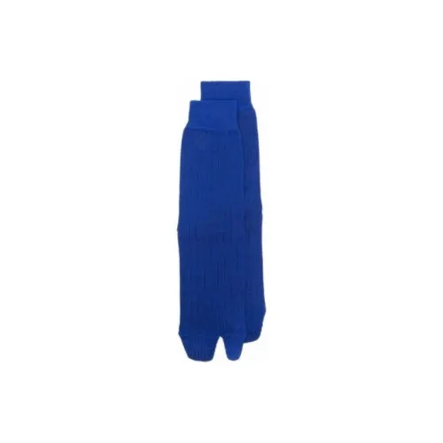 Maison Margiela Синие Женские Носки MID до икры