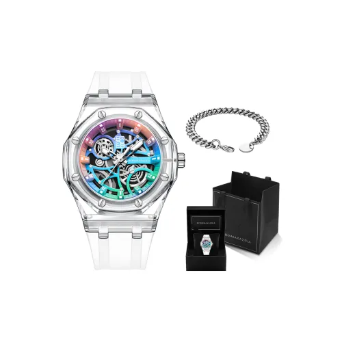 BCBGMAXAZRIA Кварцевый механизм Унисекс Часы 52mm*43mm*15mm Скелет