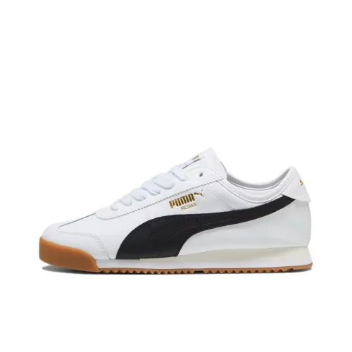 PUMA Roma Casual Low-Top Белый Мужской