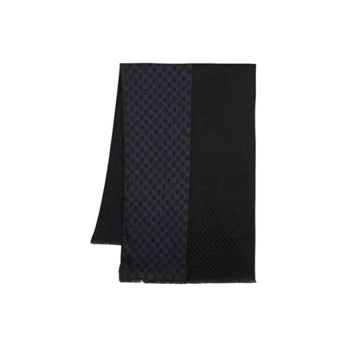 GIORGIO ARMANI Вязаные шарфы Мужской Черный
