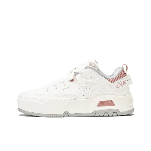 CHAOJIANTA Life Collection Slip Resistant Abrasion Resistant Low Топ Скейтборд Кроссовки Женские Белые Красные