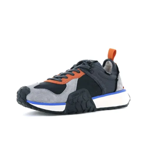 Палладий Troop Runner Slip-Resistant Abrasion-Resistant Low Top Casual Shoes Unisex Black Gray -> Палладий Troop Runner Slip-Resistant Abrasion-Resistant Низкий Топ Повседневная Обувь Унисекс Черный Серый