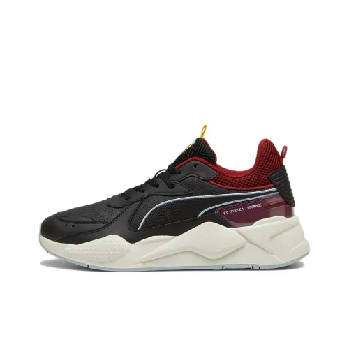 PUMA Scuderia Ferrari Low Топ Повседневная обувь Мужская Черная