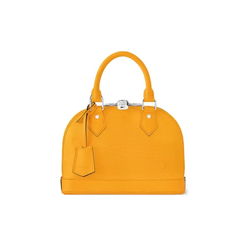 LOUIS VUITTON Alma BB Epi GRAIN LEATHER Купольная сумка Сумка через плечо Маленькая сумка Женская Золотая