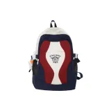 Красный, синий с брелком в виде летящей утки.