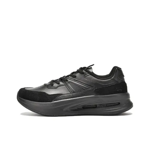 ANTA Life Collection Slip-resistant Abrasion-resistant Low Top Casual Women's Black ANTA Life Collection Противоскользящий Устойчивый к истиранию Низкий Топ Повседневный Женский Черный