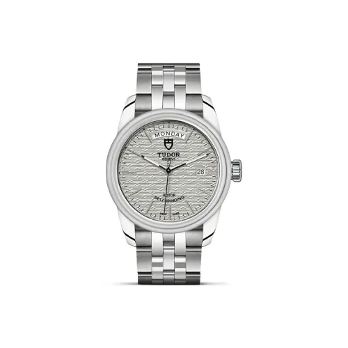 TUDOR Jun Jue Series Автоматический Механический Механизм Мужские Часы Часы 39 мм Серебристый Циферблат