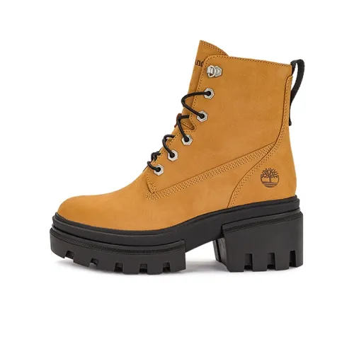 Timberland Everleigh Crew Martin Boot Женские Коричневый