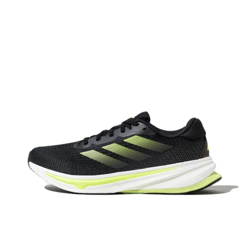 Adidas SUPERNOVA RISE Беговые кроссовки Низкий топ № 1 Черный/Импульс Оранжевый/Зеленый/Угольный черный Мужской