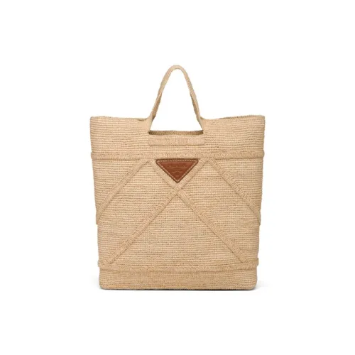 PRADA Прутья ивы Сумка Женская Бежевый Коньяк