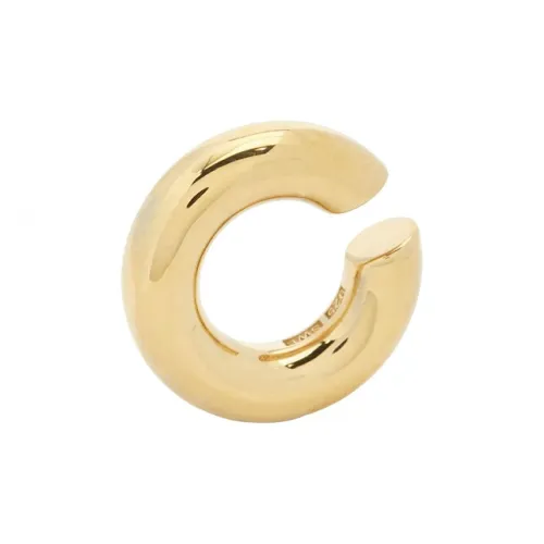 All Blues Серебряный с покрытием из 18K золота нижняя заколка серьги женские золото