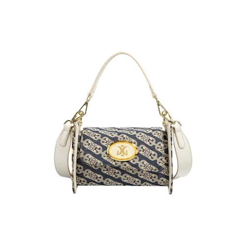 MACK JODAER Сумка через плечо из синтетической кожи стандартная женская синий и белый