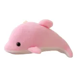 Подвеска в виде дельфина - розового цвета