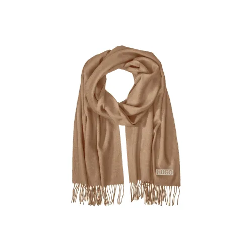 Hugo Boss Wool Knit Шарфы Коричневый Мужской