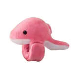 Глубокий розовый кулон-кольцо