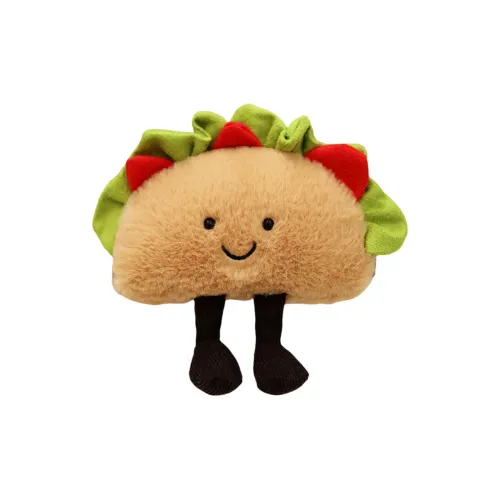 Милый Веселье Taco Sandwich Куклы Брелок Плюшевая Кукла 15см 18см 25см Рекомендуемый Рост