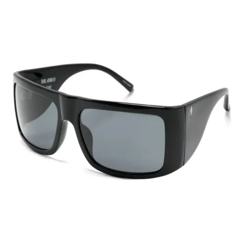 The Attico Ацетат Квадратные Солнцезащитные Очки Женские Черные