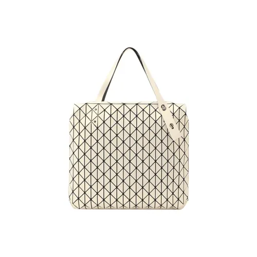 ISSEY MIYAKE Slash Искусственная кожа Тоут Сумка Сумка для покупок Сумка на плечо Сумка Женская Кремово-желтая