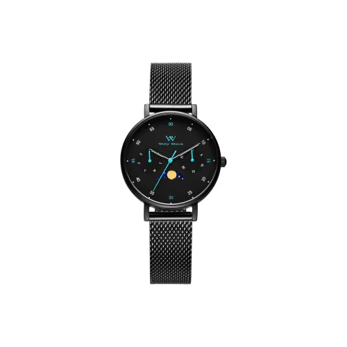 Welly Merck Кварцевый механизм Женские часы 33 Белый циферблат Корпус из нержавеющей стали Ремешок из нержавеющей стали