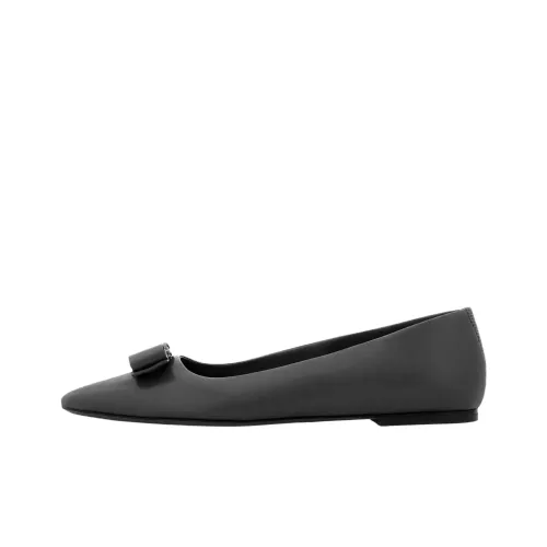 Ferragamo Vara Женские повседневные туфли Черный Женские