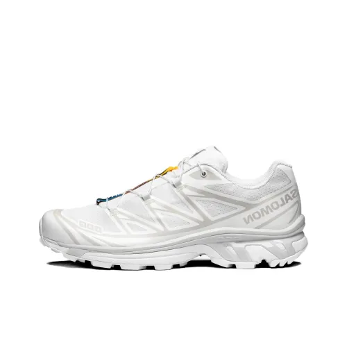 Salomon Collaboration XT 6 Беговые кроссовки Низкий топ Белый/Серый Унисекс