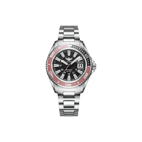 YELANG Light Samurai Collection Солнечный кварцевый механизм ремешок из нержавеющей стали часы женские черный циферблат