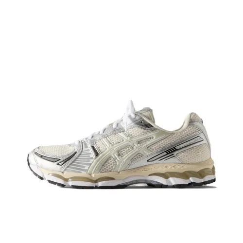 KITH x ASICS Gel Kayano 12,1 Дышащие Поддерживающие Низкие Кроссовки для Бега Унисекс Коричневый Серебряный