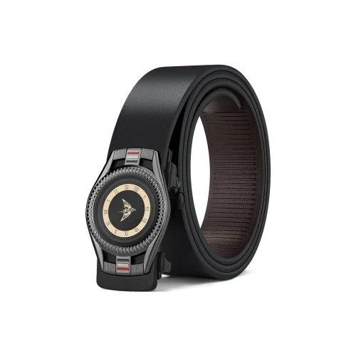 WilliamPOLO Ремни из коровьей кожи мужской металлический ширина 3,4 см