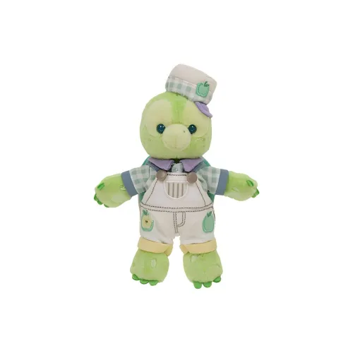 Disney Олу Мел Летний фрукт Ограниченный Зеленое яблоко Вышивка Куклы Плюшевый Брелок 15 см Высота Tokyo Disney