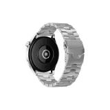 Титан Металл - выпуклый ремешок [Серебряный], примерно 71 г