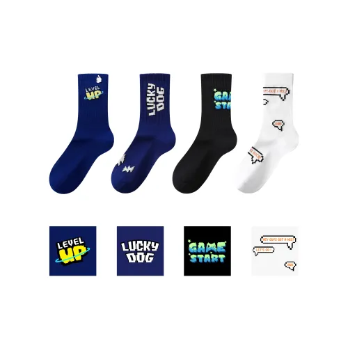 Crabsecret Battle Armor Series Носки Crew Мужские упаковка из 4 пар