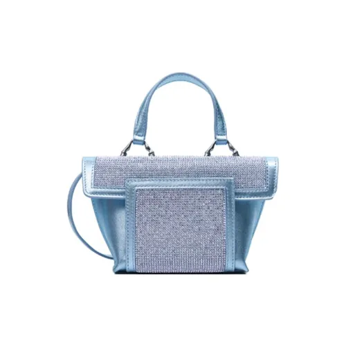 Azzurra Gronchi Сумка через плечо из коровьей кожи сумка через плечо мини женская аква-синий