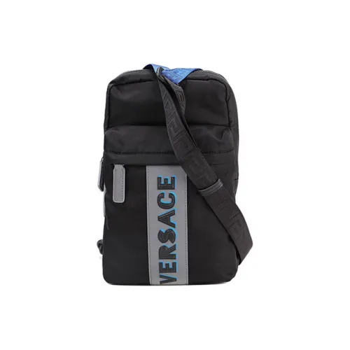 FANSIZHE Нейлоновая сумка через плечо стандартная мужская черная