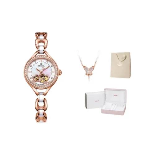 EBOHR Vanja Collection Механический механизм Керамика Ремешок Часы Женские Жемчужная раковина Циферблат