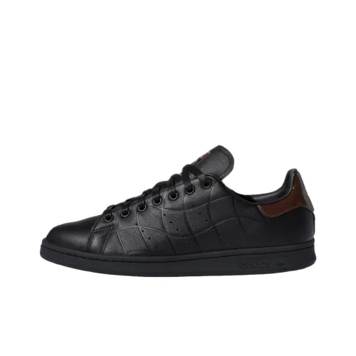 DIME x Adidas Originals STAN SMITH Slip-resistant Abrasion-resistant Low Top Skateboard Shoes Unisex Black DIME x Adidas Originals STAN SMITH Противоскользящие устойчивые к истиранию низкие топовые скейтборд-кроссовки унисекс черные