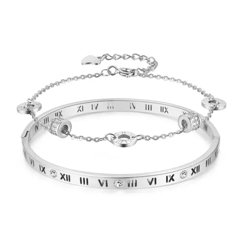 J KINGLAY Браслеты из титанового стального сплава Унисекс