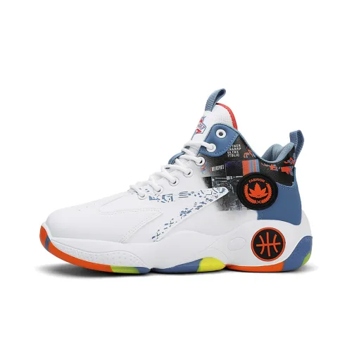 MOISE KEAN Slip-resistant Abrasion-resistant MID Топ Баскетбольные кроссовки Мужской