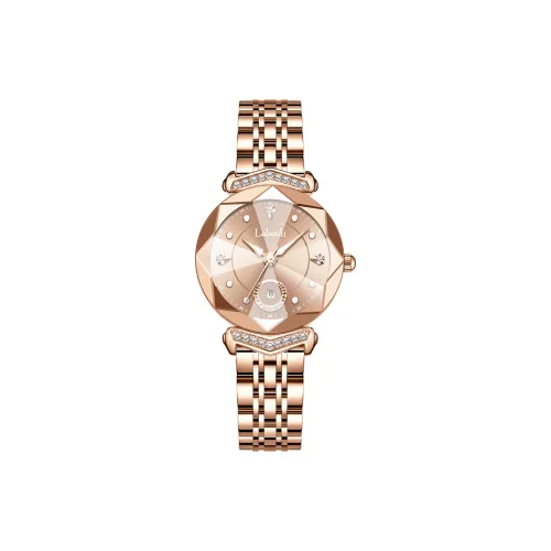 Labaoli Кварцевый Movement Женские Часы 31 мм Золотые