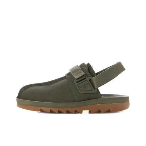 Reebok Beatnik Износостойкие Домашние тапочки Унисекс Зеленый