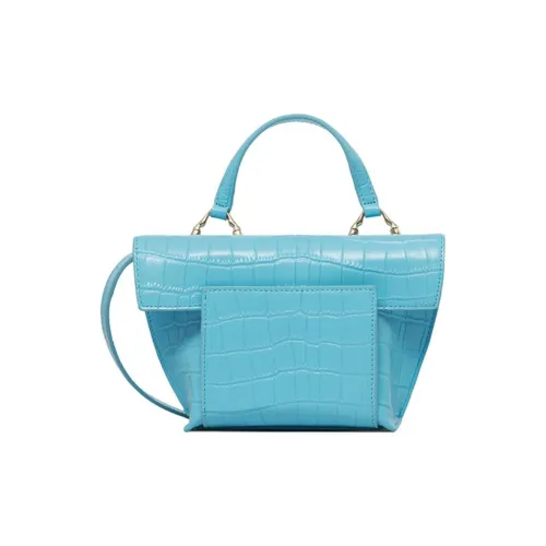 Azzurra Gronchi Сумка через плечо из коровьей кожи сумка среднего размера женская синяя